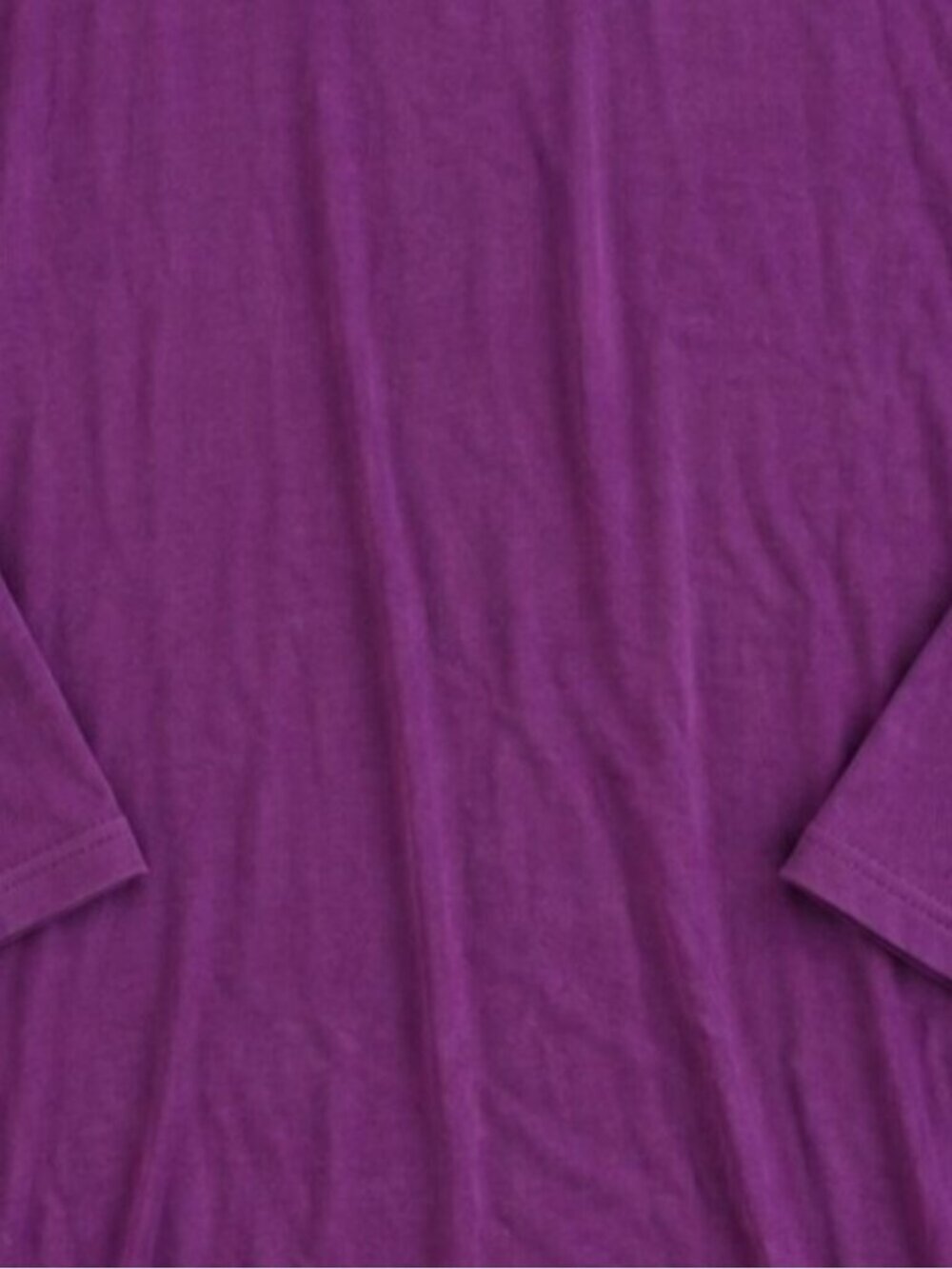 Women's Long-Sleeve A-Line Dress in Purple